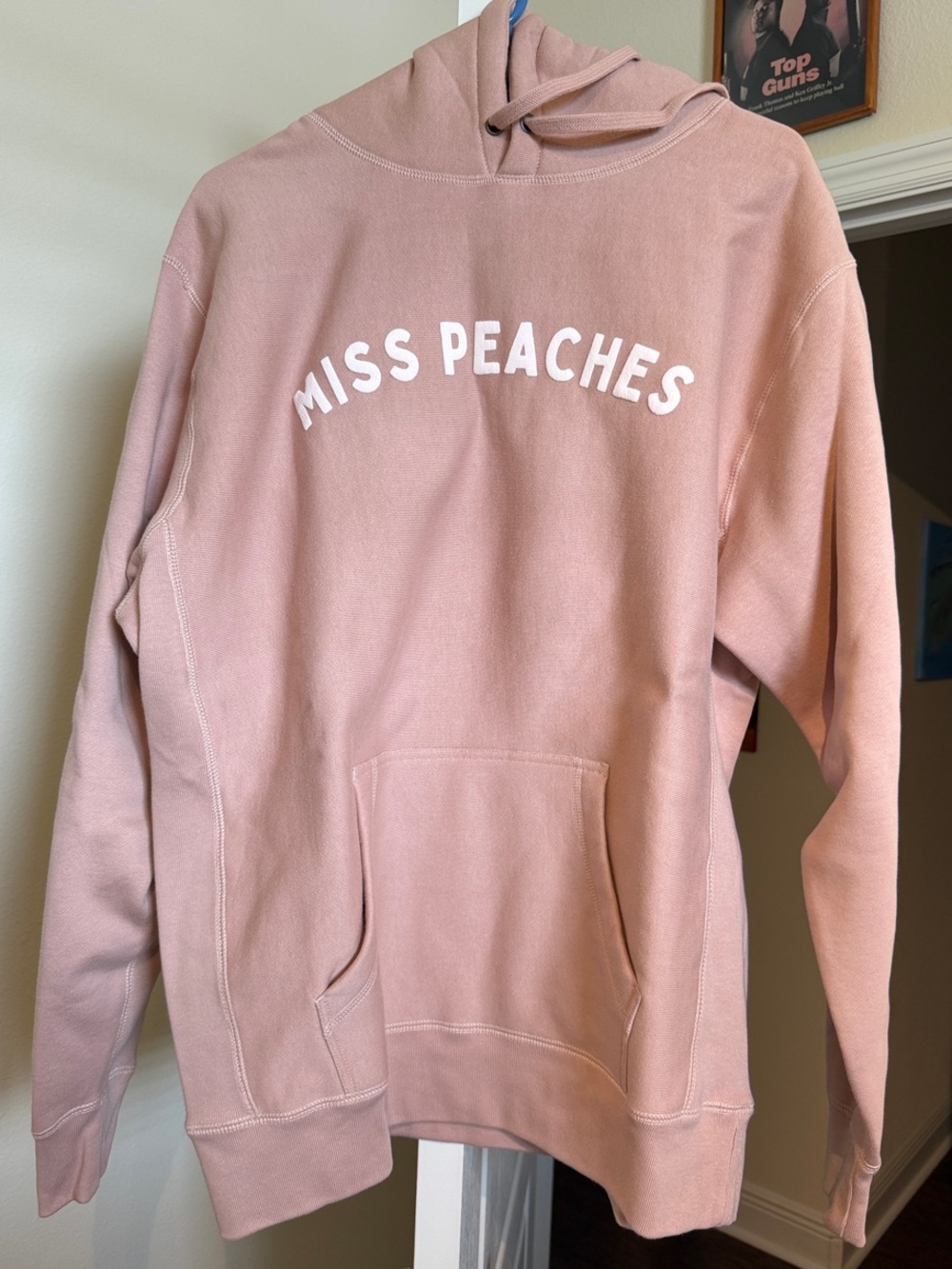 MISS PEACHES- Barstool Sports-  PUFF PRINT HOODIE — Brand new, never worn